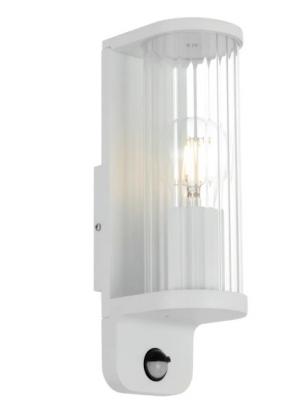 THIRLO EXTERIOR WHITE SENSOR WALL LIGHT